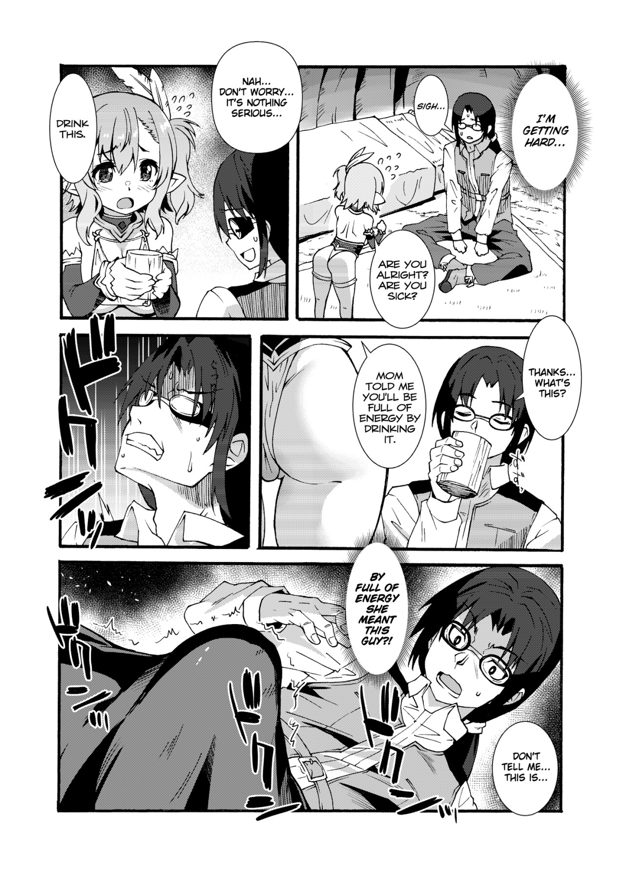 Hentai Manga Comic-Lewd Elf Tanbouki-Read-13